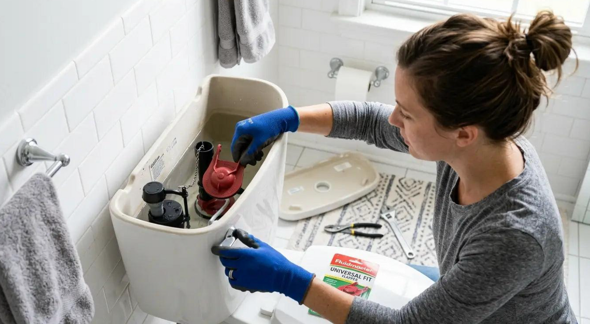 How to Choose the Right Replacement Toilet Flapper