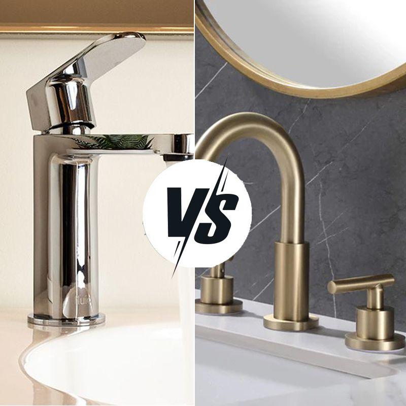 How to Choose Between a Single-Handle and Two-Handle Faucet