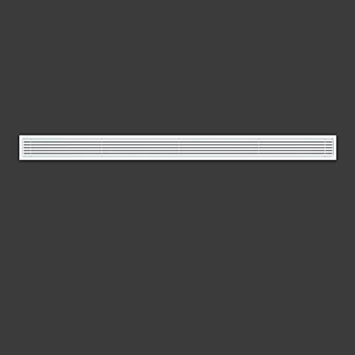 Linear Bar Air Grille 48" X 4", Aluminum Air Supply/Return Grilles, Easy Air by Powrocket