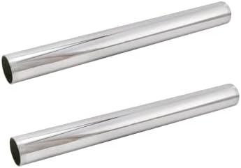 EZ-FLUID Heavy Duty Commercial 1-1/4"OD x 12-In 17GA Chrome Brass Tubular by EZ-FLUIDPlumbingProducts
