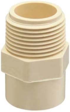 3/4" 10pcs CPVC Male Adapter Fittings Coupling Beige | Male Thread to Slip ( - Image 5