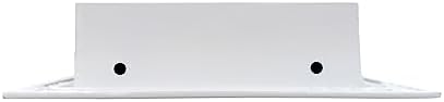 BUILDMART - 24x6 White Modern AC Vent Cover - Decorative Air Vent - Standard - Image 3