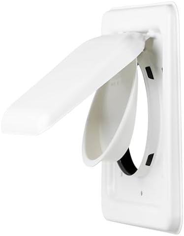 NO-PEST VENT Dual Door Dryer Vent Cover 4 Inch Outdoor, Made in USA, Highest - Image 3