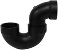 633201 Sink Trap | P-Trap | 1-1/2 in Slip | Black ABS Plastic | by PartSynergy