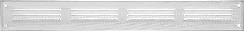 Repa Market 2-Pack Air Vent Cover 16x2 Inch White Galvanized Steel Louvered - Image 7