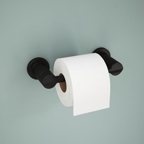 Delta Pivoting Toilet Paper Holder | Matte Black, Wall Mount, Nicoli Bathroom - Image 2