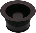 Westbrass D2105-12 3-1/2" EZ-Mount Brass Kitchen Sink Waste Disposal Drain by Westbrass