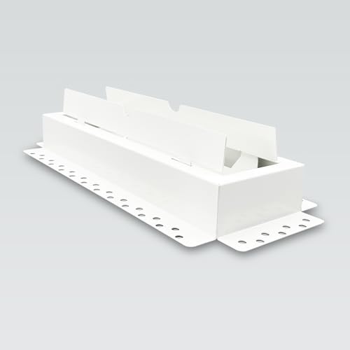 4x12 Inch Steel Recessed Flush Wall Vent Cover - Image 4