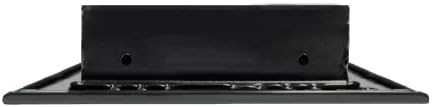 BUILDMART - 8x6 Modern AC Vent Cover - Decorative Black Aluminum Air Vent - - Image 3