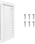 PATIKIL 22 x 12 Inch Gable Vent, 10 x 20 Inch Duct Opening Size by PATIKIL