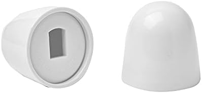 8Packs Universal Toilet Bolt Caps, Round Plastic Push-On Toilet Bowl Bolt Caps - Image 6