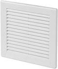 6 x 6 Inch White Air Vent Cover – Plastic Square Air Vent Grill Cover by VezoWorks