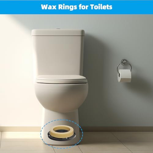 Hibbent 1 Pack Wax Ring for Toilet, Fits 3-inch and 4-inch Waste Line - Image 4