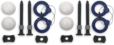 One-N-Done Premium 3.75" Toilet Bolts: Toilet Flange Repair Kit, Locking Bolt by One-N-Done