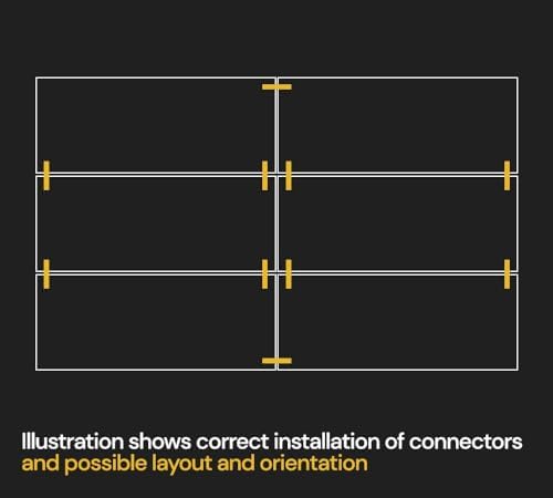 Mytee Products 2' x 4' Ground Protection Mats Kit w/ 10 Pcs Single Connectors - Image 3