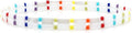 Sonateomber Tila Flat Beaded Stretch Bracelets for Women, Trendy Unique Colorful Square Beads Handmade Stack Bracelet Friendship Accessories Fashion Jewelry Gift