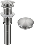 KRAUS Pop-Up Drain for Bathroom Sink Without Overflow in Spot-Free Stainless by Unknown