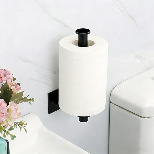 Black Hand Towel Bar for Bathroom Wall, Towel Rack 304 Stainless Steel - Image 6