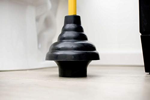 LDR 512 3410 Power Deluxe High Force Cup Ribbed Toilet Plunger - Image 5
