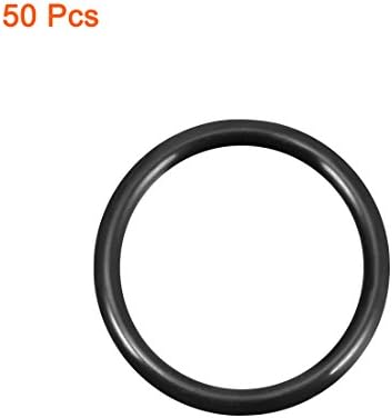 uxcell 50pcs 17x14x1.5mm Nitrile Rubber O-Rings Metric Sealing Gasket - Image 2