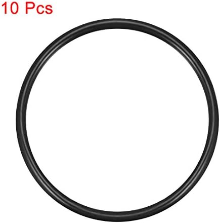 uxcell 10pcs 67x60x3.5mm Nitrile Rubber O-Rings Metric Sealing Gasket - Image 2