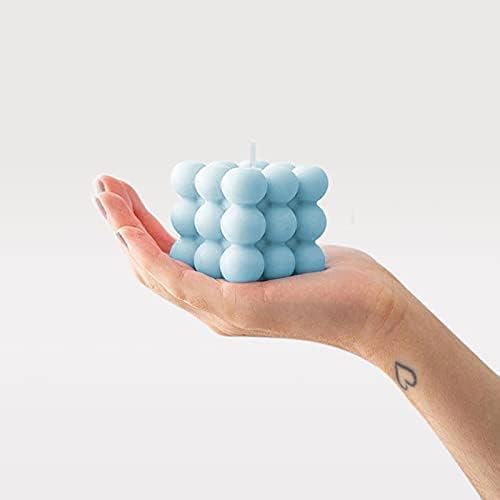 Blue Bubble Candle 2PCS - Image 5