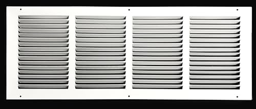 Fits 24x8 Duct Opening Stamped Steel Return Air Grille Vent Cover Grille by KumpelAire