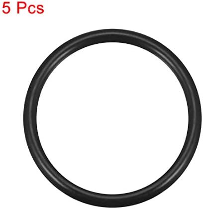 uxcell Nitrile Rubber O-Rings 47mm OD 40mm ID 3.5mm Width, Metric Nitrile - Image 2