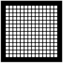 Reggio Registers Square 14"x 14" Steel Grille Without Mounting Holes by ReggioRegisterCompanyLLC