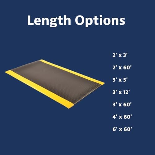 NoTrax 418 Diamond Tred™ 6' x 60' x 5/8" Anti Fatigue Mat - Image 6