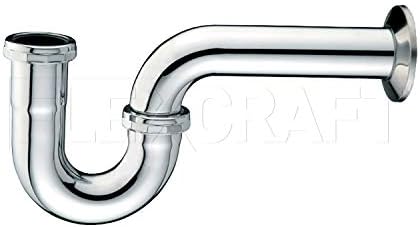 Highcraft 34936 P-Trap for Tubular Drain Applications, 1-1/4 in., 17GA Brass by Highcraft