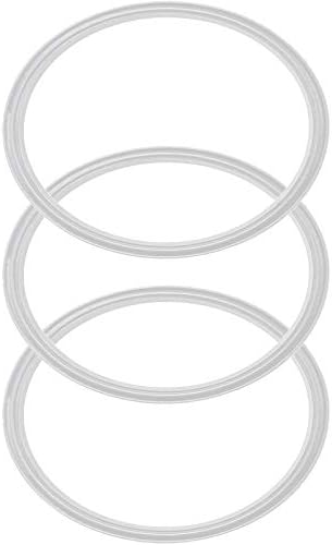 3 Pack - 20 & 10 oz Replacement Rubber Lid Rings, 3.3 Inch Diameter Gasket Seals by CBerg