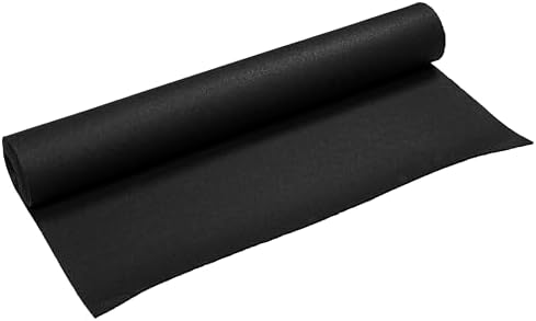 MSI Rubber Utility Mat 48in. x 72in. Black Non-Slip Floor Mat Tile - Image 3