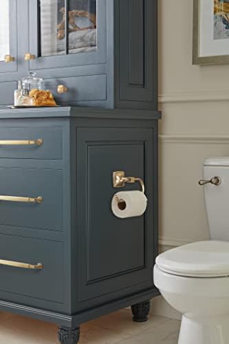 Amerock Stature 6-5/16" Champagne Bronze Single Post Toilet Paper Holder - Image 2