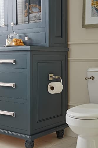 Amerock Appoint 6-5/16" Brushed Nickel Single Post Toilet Paper Holder - Image 3