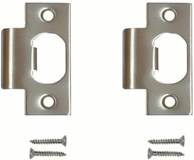Heavy Duty Replacement Stainless Steel 304 Strike Plate T Lip Radius Corner by SUMBIN+LOCK