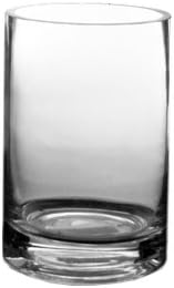 WGVI Quality Thick Weighted Clear Cylinder Glass Vases, Flower Arrangement - Image 4
