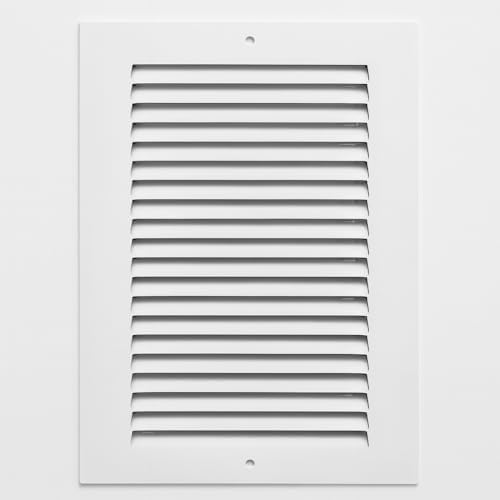 6 x 8 Inch Return Air Vent Cover, Solid Steel HVAC Grille by SierraGrates