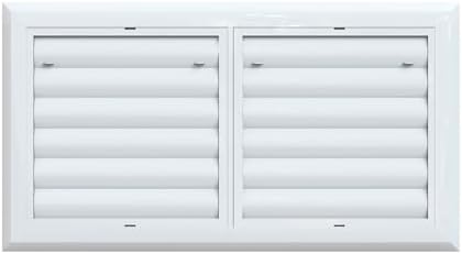 16x8 Inch Air Vent Covers, Air Return Vent Cover Grill by KCVENTSAIR