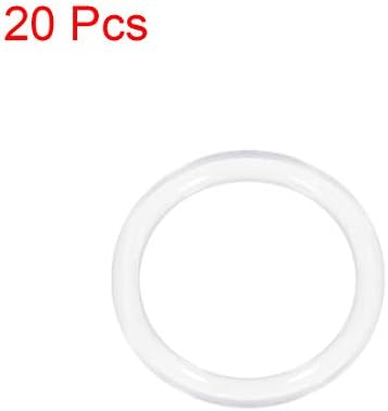 uxcell Silicone Rubber O-Ring, 28mm OD, 22mm ID, 3mm Width, VMQ Seal Rings - Image 3