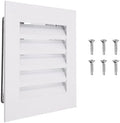 PATIKIL 10 x 10 Inch Gable Vent, 8 x 8 Inch Duct Opening Size by PATIKIL