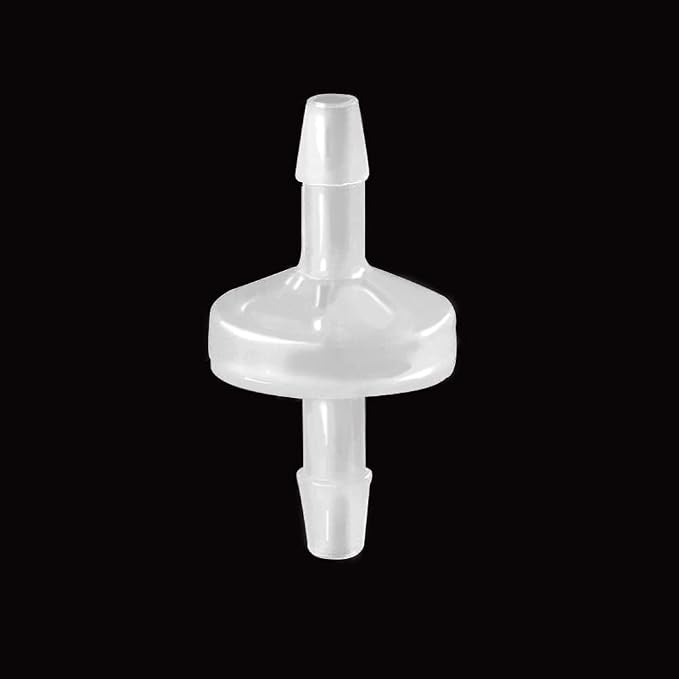One Way Check Valve 1/8" Hose Barb Non Return Ozone Resistance Plastic Valve - Image 3