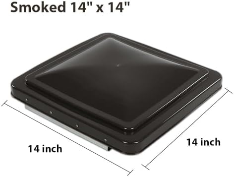 ALLGOOD Replacement 14" x 14" Roof Vent Cover Camper RV Trailer Fit - Image 6