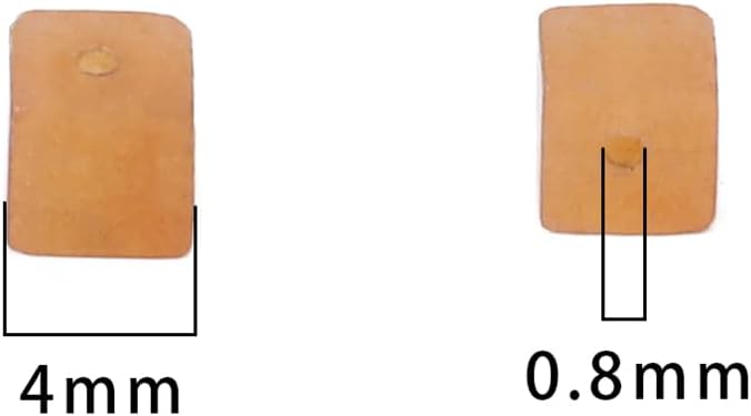 Natural Red Aventurine Square Stone Beads 4x4mm 85pcs Cube Loose Semi Gemstone Beads for Jewelry Making Design