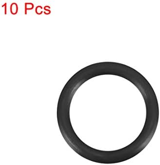 uxcell Nitrile Rubber O-Rings 16mm OD 12mm ID 2mm Width, Metric Sealing Gasket - Image 2