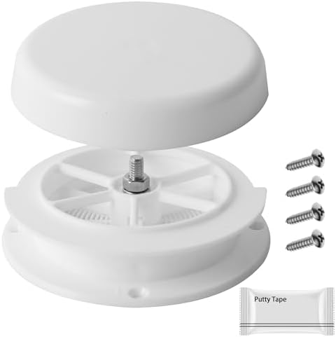 Mushroom Style RV Roof Vent Cap by Aussio
