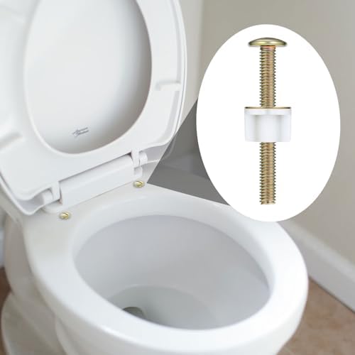 2pcs Toilet Seat Bolts, Steel Toilet Seat Screw Replacement Kit - Image 6