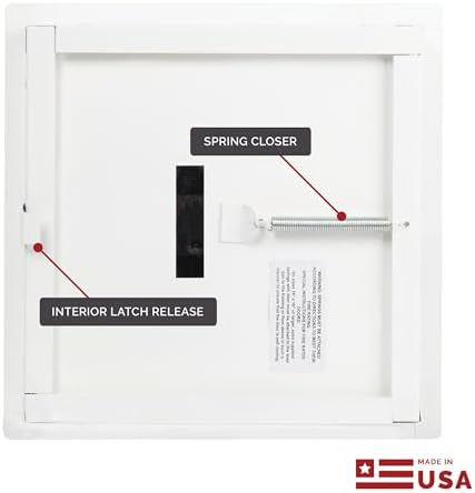 Nova 8000 Fire Rated Access Door W/Hot Smoke Seal Gasket, 2Hr Wall / 1Hr Ceiling - Image 5