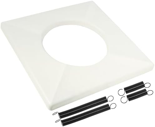 S97010319 Grille with Springs for Broan Heat Lamp Cover Bathroom Ceiling - Image 2