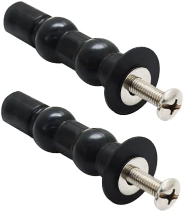 Toilet Seat Hinge Screw Kit for TOTO, Top Mount Toilet, 2 Pack by LycheeLightToiletParts